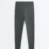 Comfortlux Leggings mit hoher Taille und Knöchellänge
