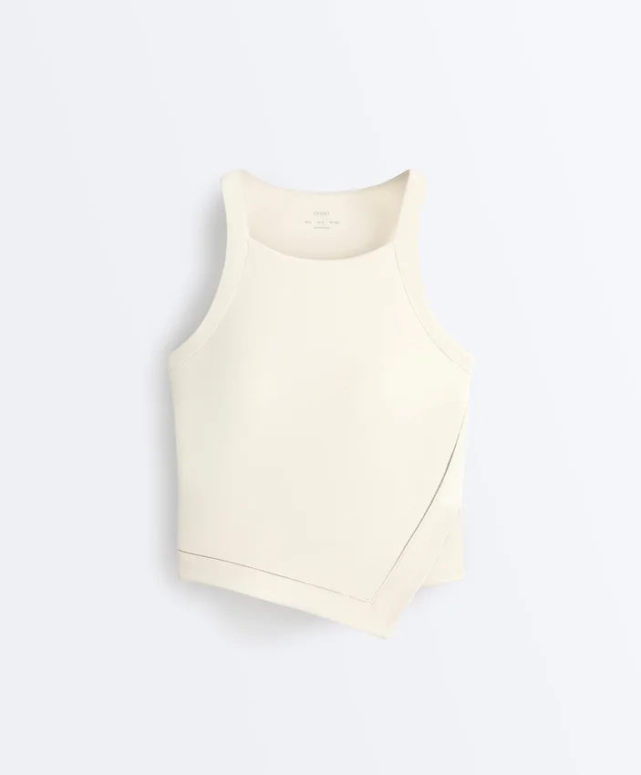 Comfortlux Neckholder-Top mit Hohlsaum Comfortlux Neckholder-Top mit Hohlsaum