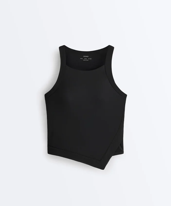 Comfortlux Neckholder-Top mit Hohlsaum Comfortlux Neckholder-Top mit Hohlsaum