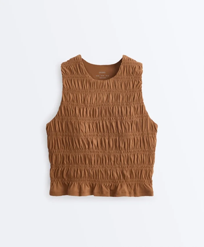 Comfortlux Smock-T-Shirt ohne Ärmel Comfortlux Smock-T-Shirt ohne Ärmel