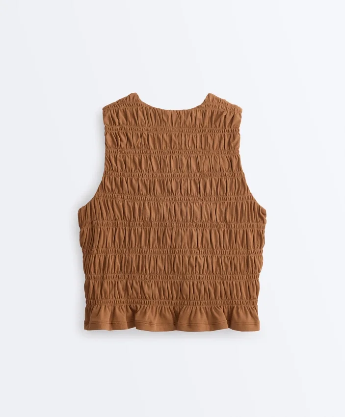 Comfortlux Smock-T-Shirt ohne Ärmel Comfortlux Smock-T-Shirt ohne Ärmel