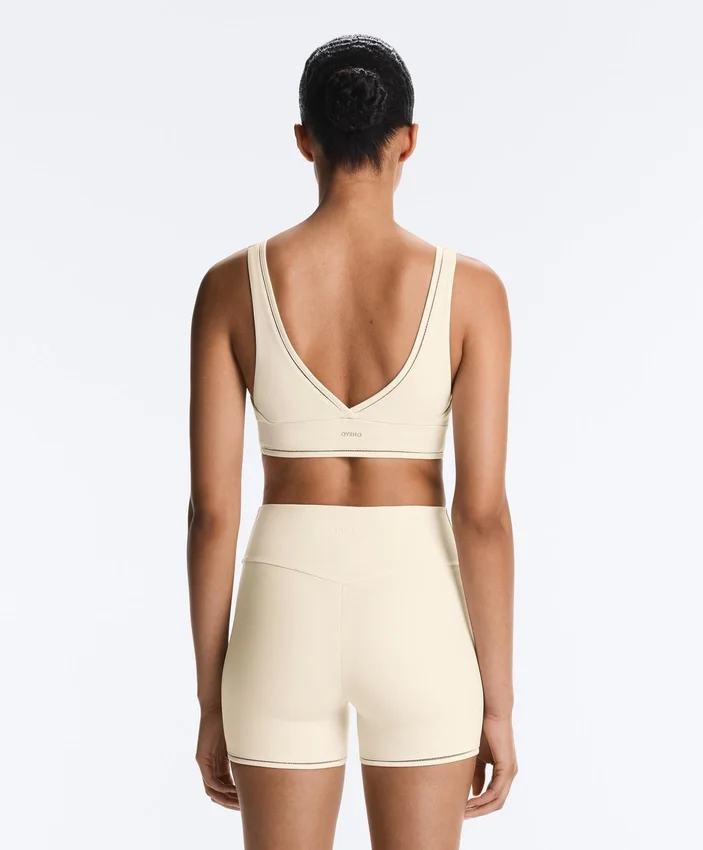 Comfortlux-Sport-BH mit mittlerem Halt und Hohlsaum Comfortlux-Sport-BH mit mittlerem Halt und Hohlsaum