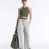 Comfortlux Top mit offenem Rücken und Neckholder