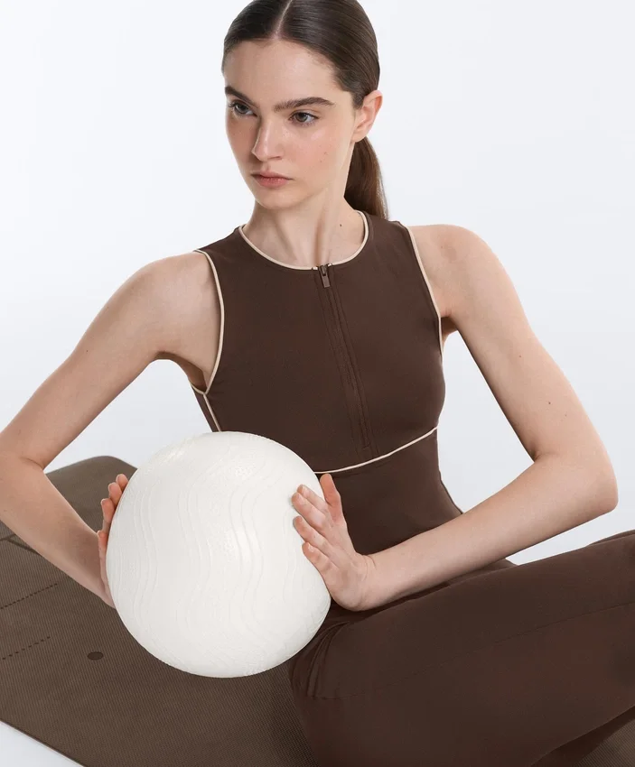 Comfortlux Top ohne Ärmel mit Paspelierung Comfortlux Top ohne Ärmel mit Paspelierung
