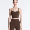 Comfortlux Tops mit kontrastierendem, gekreuztem Rücken Comfortlux Tops mit kontrastierendem, gekreuztem Rücken