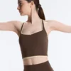 Comfortlux Tops mit kontrastierendem, gekreuztem Rücken Comfortlux Tops mit kontrastierendem, gekreuztem Rücken