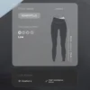 Comfortlux V-Waist Kontrast-Leggings in Knöchellänge Comfortlux V-Waist Kontrast-Leggings in Knöchellänge