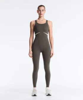 Compressive Jumpsuit mit Reflektoren