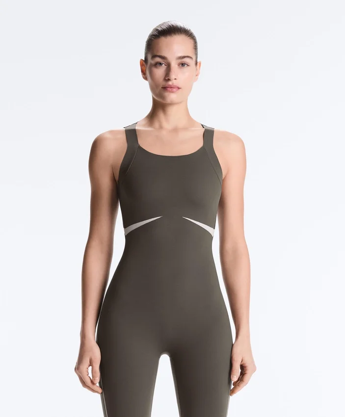 Compressive Jumpsuit mit Reflektoren Compressive Jumpsuit mit Reflektoren