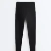 Compressive Leggings mit hoher Taille und Knöchellänge Compressive Leggings mit hoher Taille und Knöchellänge