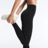 Compressive Leggings mit hoher Taille und Knöchellänge Compressive Leggings mit hoher Taille und Knöchellänge