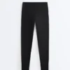 Compressive Leggings mit hoher Taille und Knöchellänge Compressive Leggings mit hoher Taille und Knöchellänge