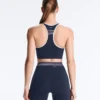 Compressive Sport-BH mit mittlerer Stützkraft und Gummikörbchen Compressive Sport-BH mit mittlerer Stützkraft und Gummikörbchen