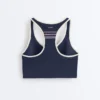 Compressive Sport-BH mit mittlerer Stützkraft und Gummikörbchen Compressive Sport-BH mit mittlerer Stützkraft und Gummikörbchen