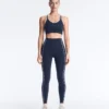 Compressive Sport-BH mit mittlerer Stützkraft und Gummikörbchen Compressive Sport-BH mit mittlerer Stützkraft und Gummikörbchen