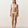 Crinkle-Halter-Bikini