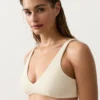 Crinkle-Halter-Bikini