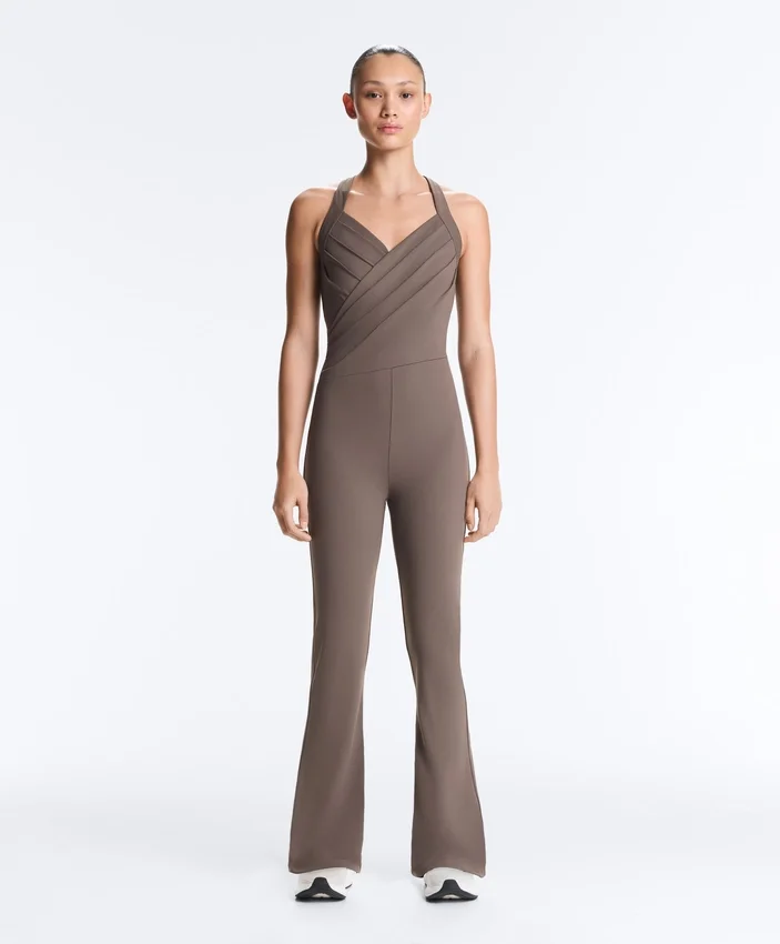 Crossover Comfortlux langer, ausgestellter Jumpsuit Crossover Comfortlux langer, ausgestellter Jumpsuit