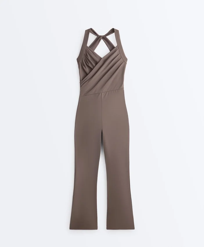 Crossover Comfortlux langer, ausgestellter Jumpsuit Crossover Comfortlux langer, ausgestellter Jumpsuit