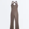 Crossover Comfortlux langer, ausgestellter Jumpsuit Crossover Comfortlux langer, ausgestellter Jumpsuit