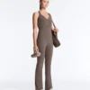 Crossover Comfortlux langer, ausgestellter Jumpsuit Crossover Comfortlux langer, ausgestellter Jumpsuit