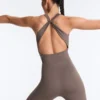 Crossover Comfortlux langer, ausgestellter Jumpsuit Crossover Comfortlux langer, ausgestellter Jumpsuit