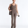 Crossover Comfortlux langer, ausgestellter Jumpsuit Crossover Comfortlux langer, ausgestellter Jumpsuit