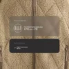 Diamantgesteppte Jacke aus Kunstfell Diamantgesteppte Jacke aus Kunstfell