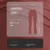 Drapierte, hoch taillierte Comfortlux-Hose mit ausgestelltem Bein Drapierte, hoch taillierte Comfortlux-Hose mit ausgestelltem Bein