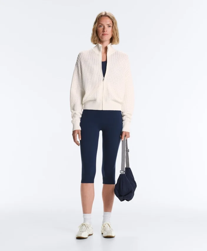 Durchbrochene Strickjacke Durchbrochene Strickjacke