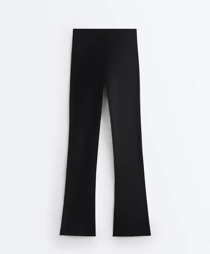 Evermove-Hose mit hoher Taille und ausgestelltem Bein Evermove-Hose mit hoher Taille und ausgestelltem Bein