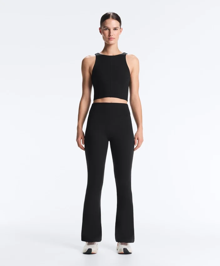 Evermove-Hose mit hoher Taille und ausgestelltem Bein Evermove-Hose mit hoher Taille und ausgestelltem Bein