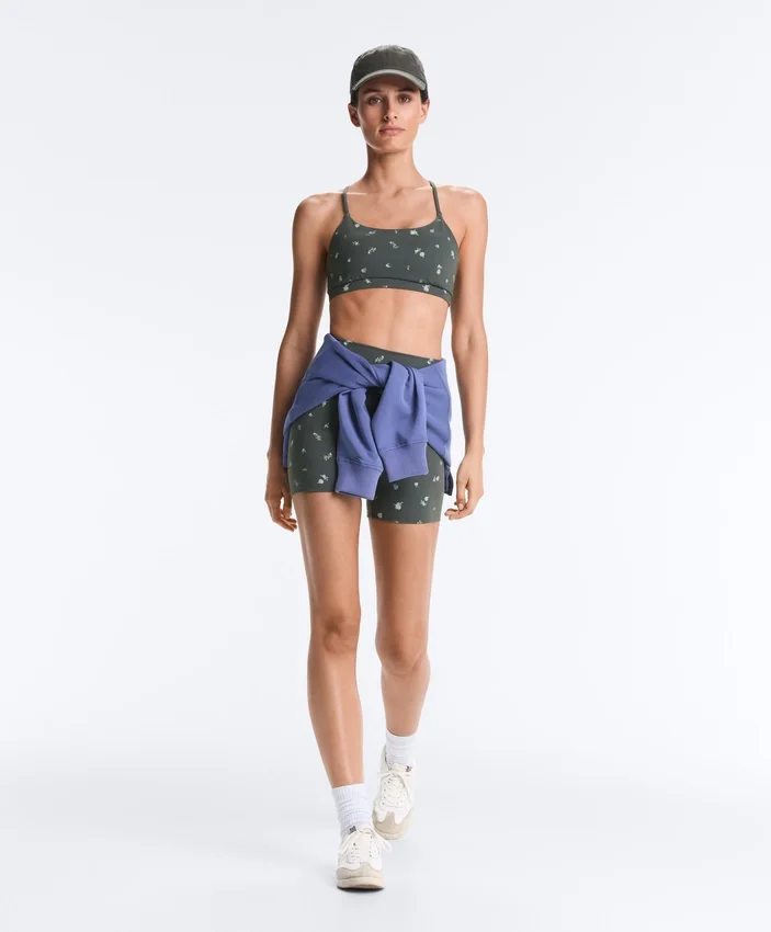 Evermove Sport-BH mit leichtem Halt und Blumenmuster Evermove Sport-BH mit leichtem Halt und Blumenmuster