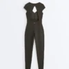 Evermove Kurzarm-Jumpsuit