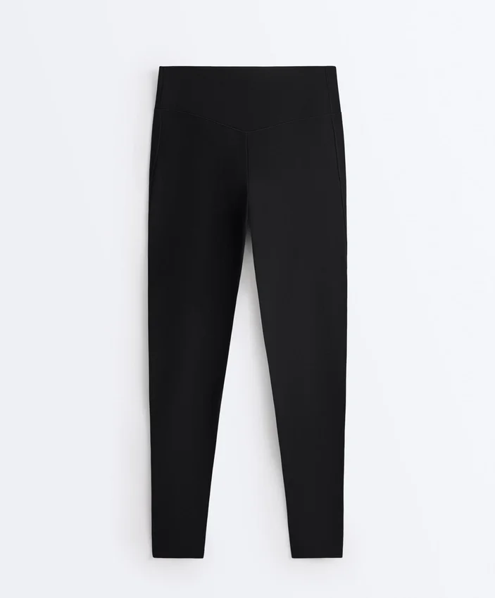 Evermove Leggings mit hoher Taille und Knöchellänge Evermove Leggings mit hoher Taille und Knöchellänge