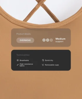 Evermove Sport-BH mit mittlerem Halt Evermove Sport-BH mit mittlerem Halt