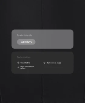 Evermove Tops mit Trägern