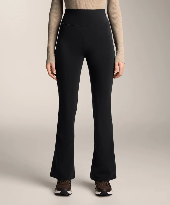 Flare Extra Warm Nahtlose Hose mit extra hoher Leibhöhe Flare Extra Warm Nahtlose Hose mit extra hoher Leibhöhe