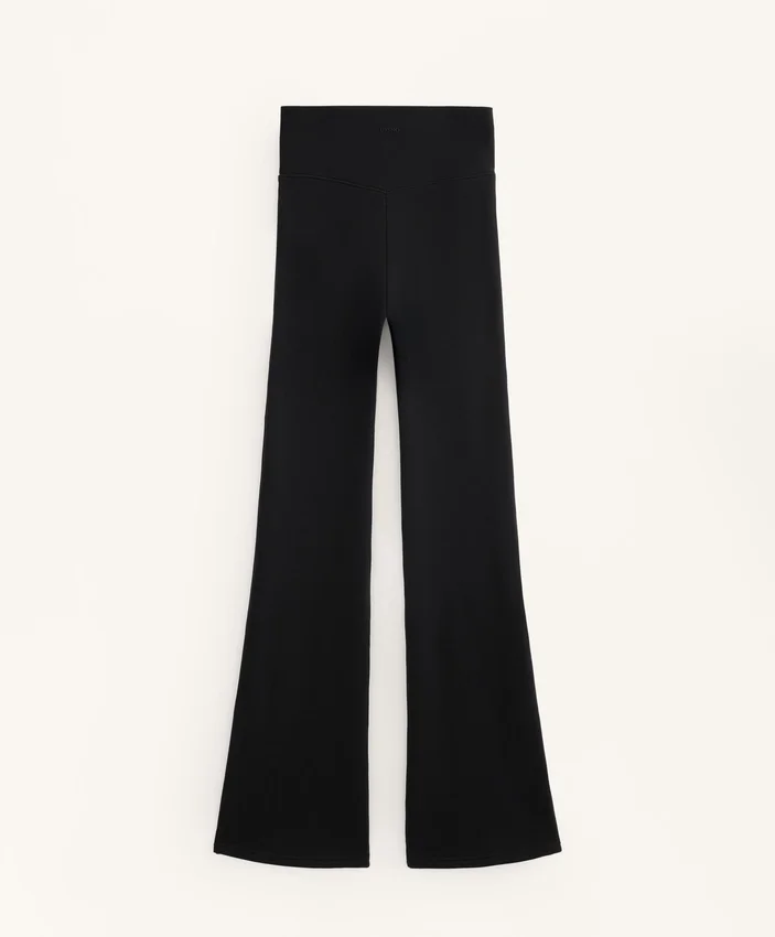 Flare Extra Warm Nahtlose Hose mit extra hoher Leibhöhe Flare Extra Warm Nahtlose Hose mit extra hoher Leibhöhe
