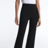 Flare-Hose mit hoher Taille im Neopren-Look Flare-Hose mit hoher Taille im Neopren-Look