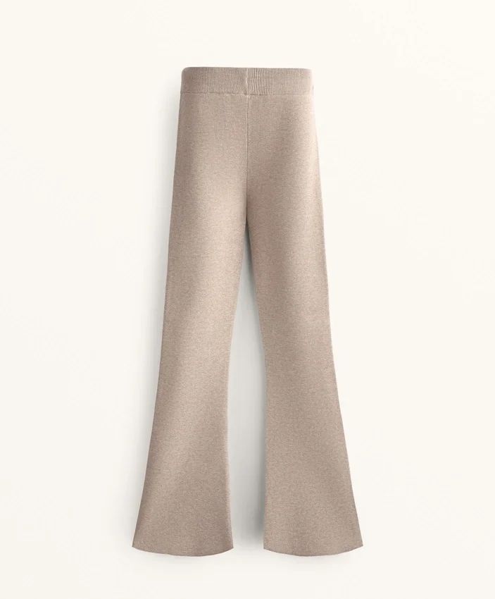 Flare-Strickhose Flare-Strickhose
