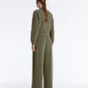 Geradlinige, gestreifte Hose mit Soft Touch-Modal Geradlinige, gestreifte Hose mit Soft Touch-Modal