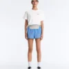 Gestreifte Funktionsshorts Gestreifte Funktionsshorts