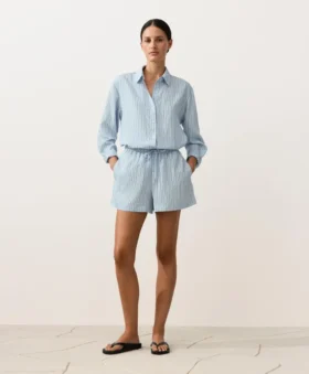 Gestreifte Shorts Gestreifte Shorts