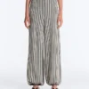 Gestreifte Strick-Bloomer-Hose Gestreifte Strick-Bloomer-Hose