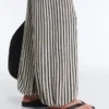 Gestreifte Strick-Bloomer-Hose Gestreifte Strick-Bloomer-Hose