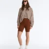 Gestreifter Langarm-Pullover