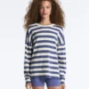 Gestreifter Strickpullover