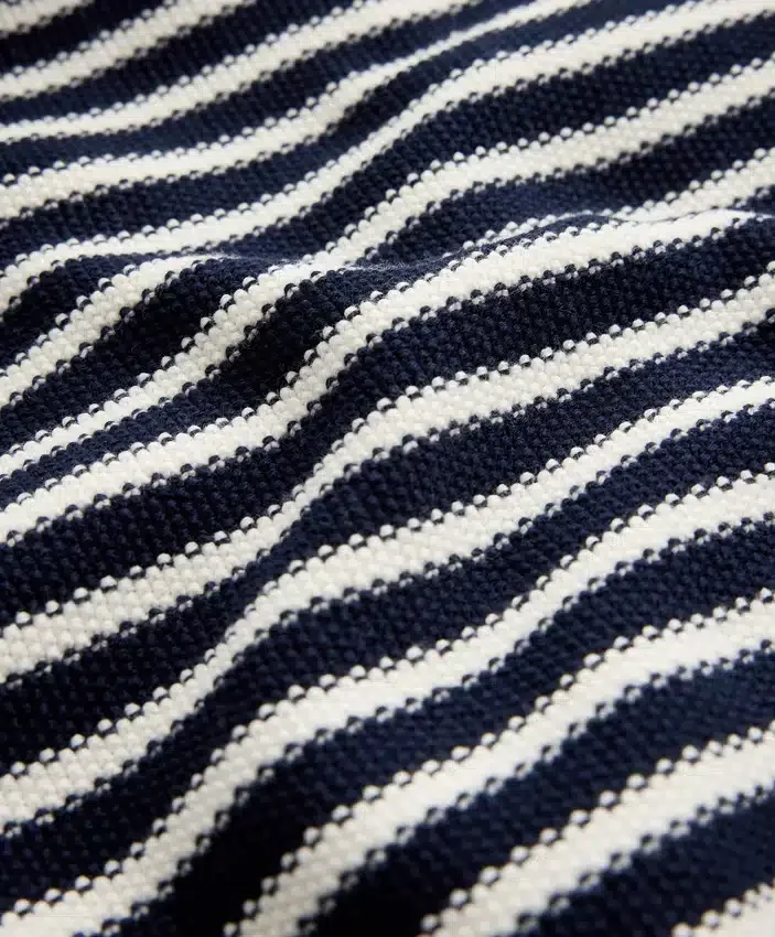 Gestreiftes Baumwoll-Polo-Hemd Gestreiftes Baumwoll-Polo-Hemd