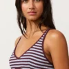 Gestreiftes, strukturiertes Neckholder-Bikinioberteil Gestreiftes, strukturiertes Neckholder-Bikinioberteil